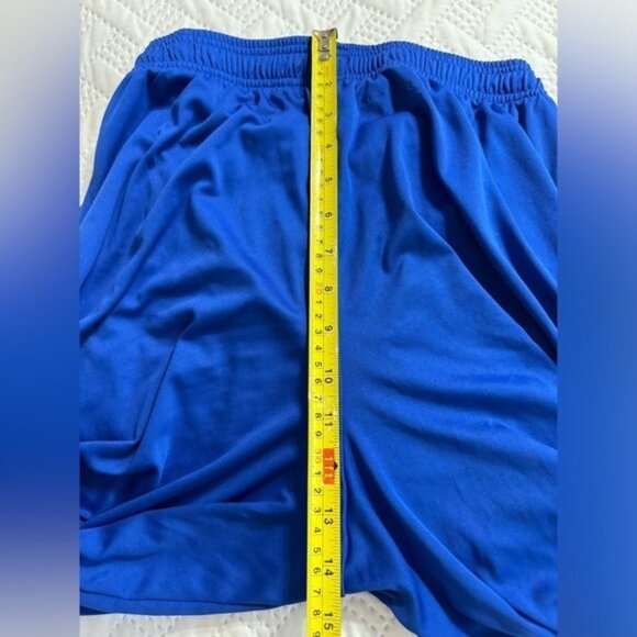 Under Armour Teen Mens Small Royal Blue Dri-Fit Activewear Basketball Shorts - Picture 9 of 10